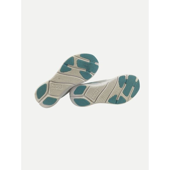 Hoka Womens Solimar Running Shoes Size 7.5 White & Blue Mesh Lightweight - Picture 7 of 9